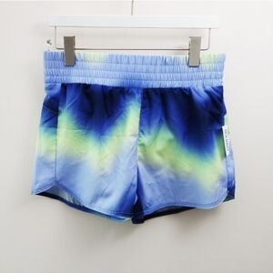 Old Navy High Waisted Dolphin-Hem Run Shorts for Girls Tie Dye Purple (XL) NWT!